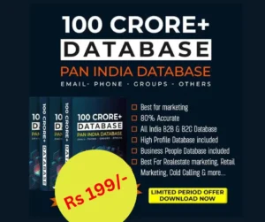 100 crore database